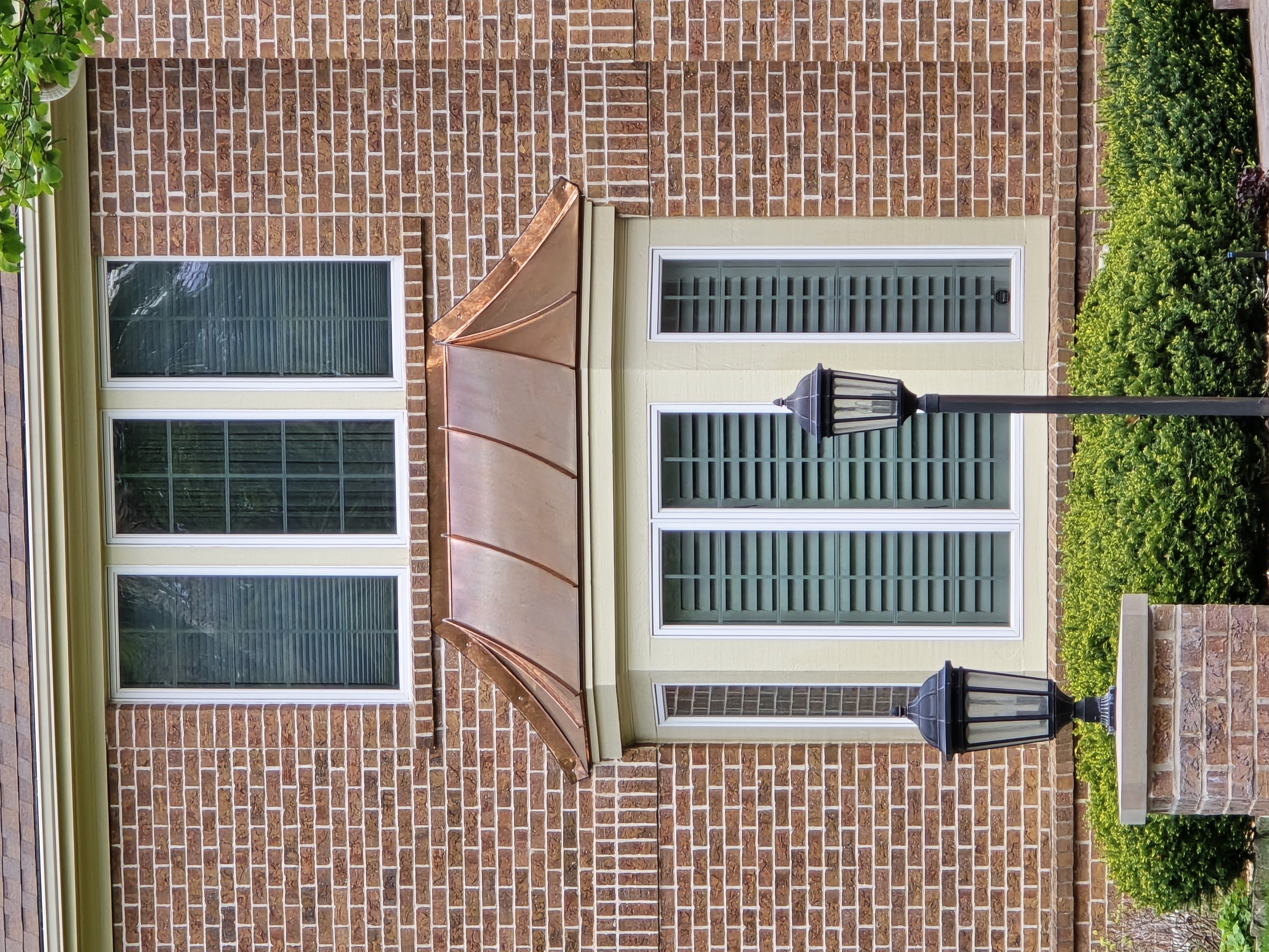Completed home exterior project