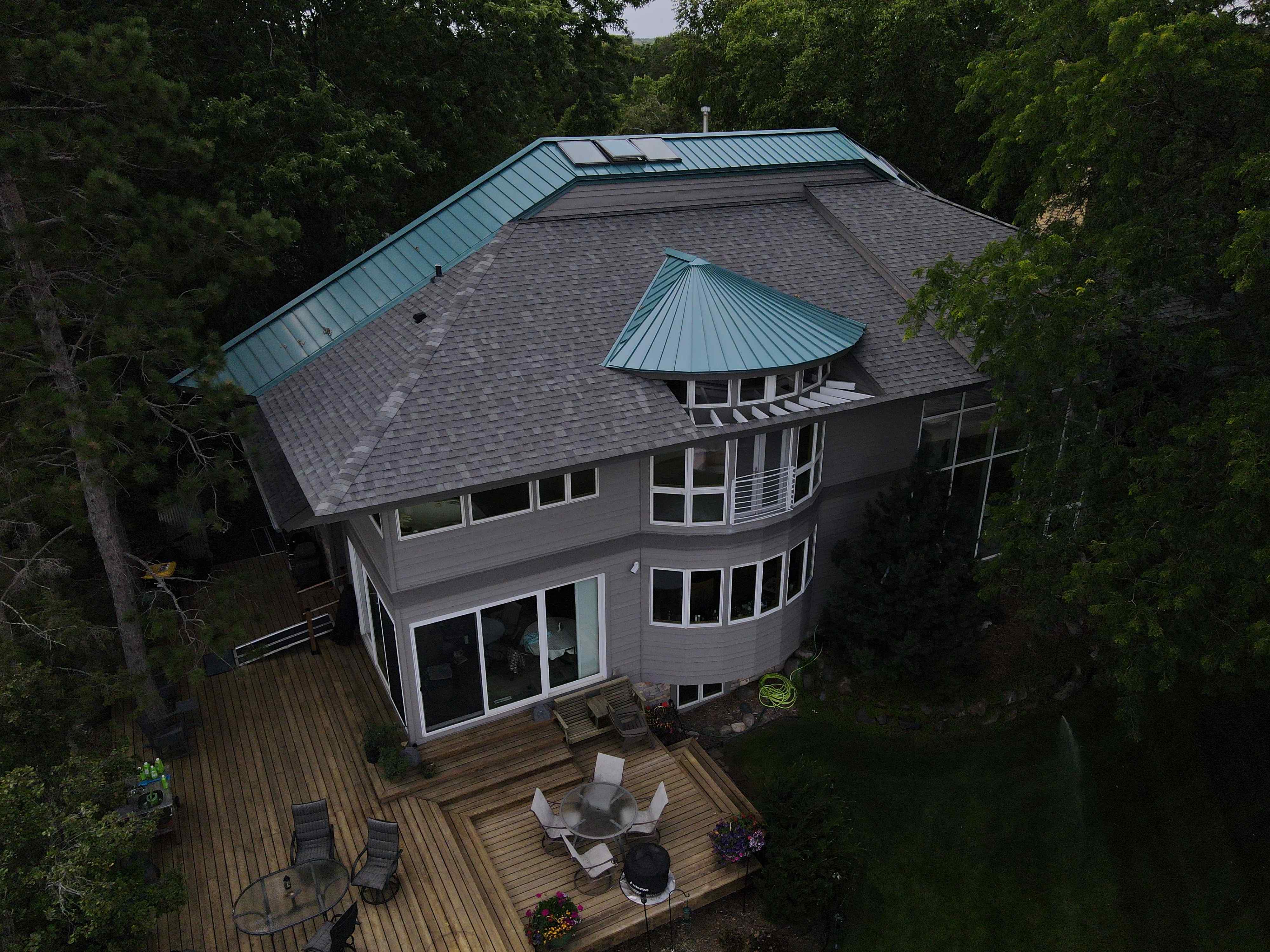 Exterior services background