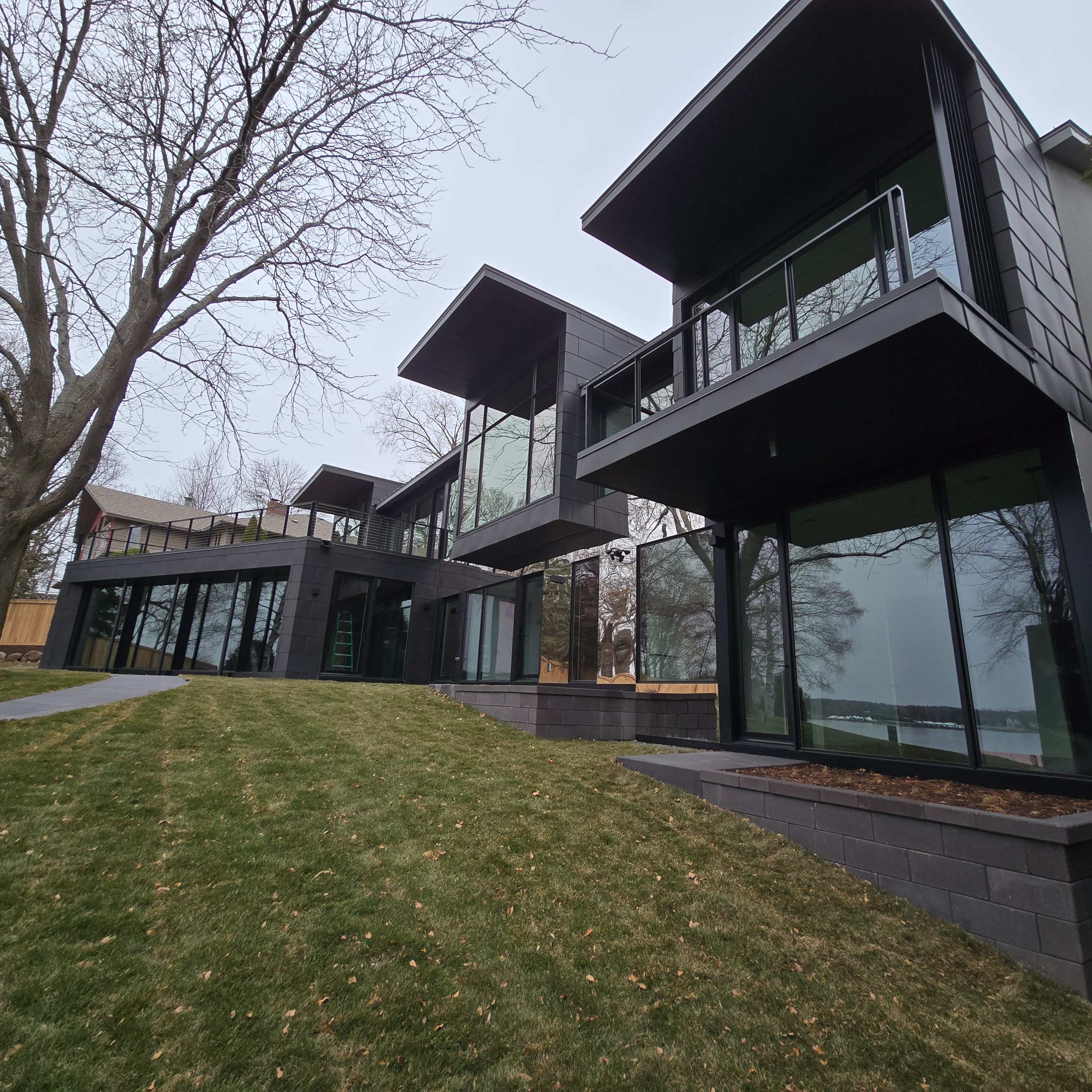Modern home exterior