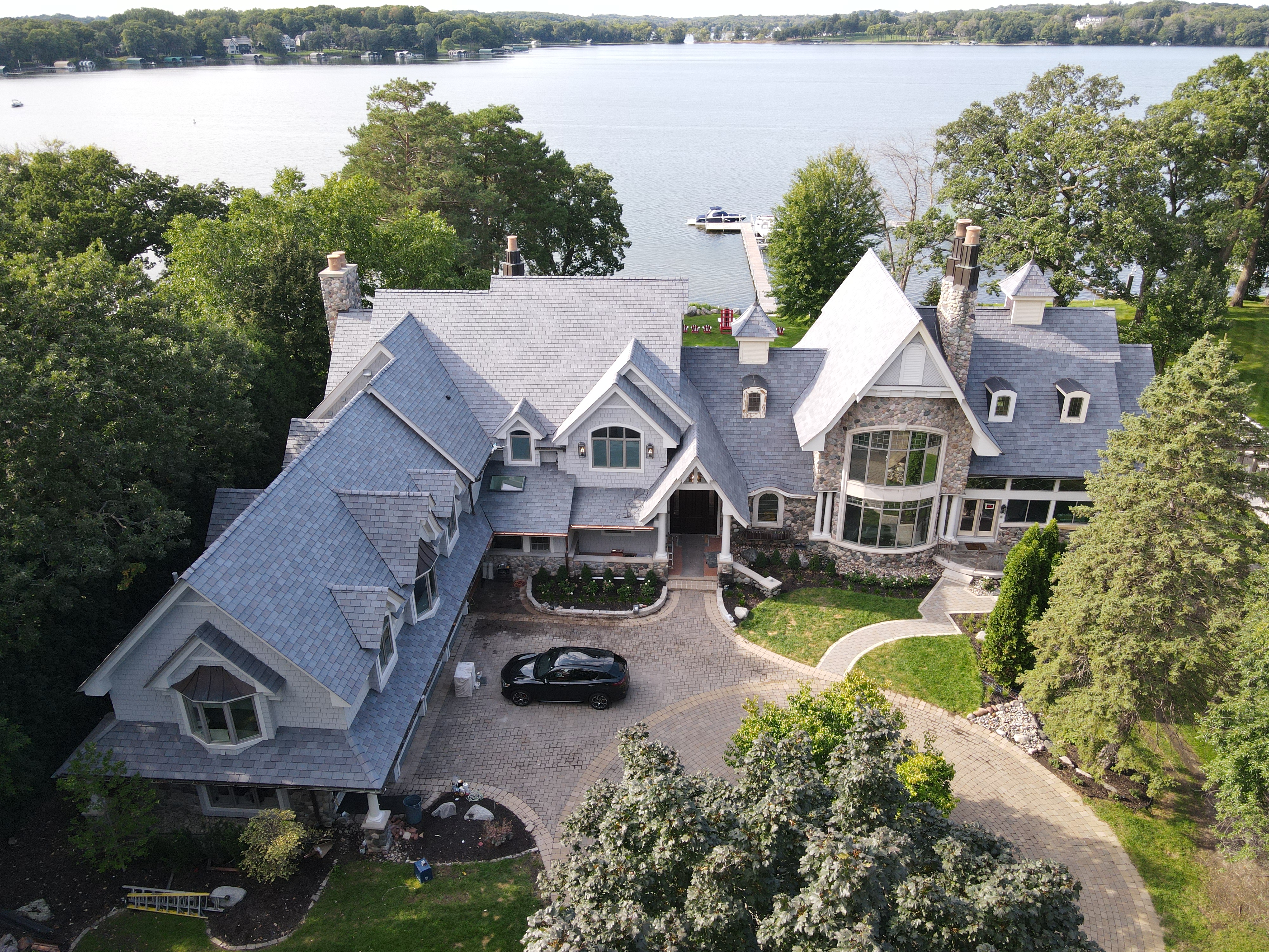 Completed home exterior project