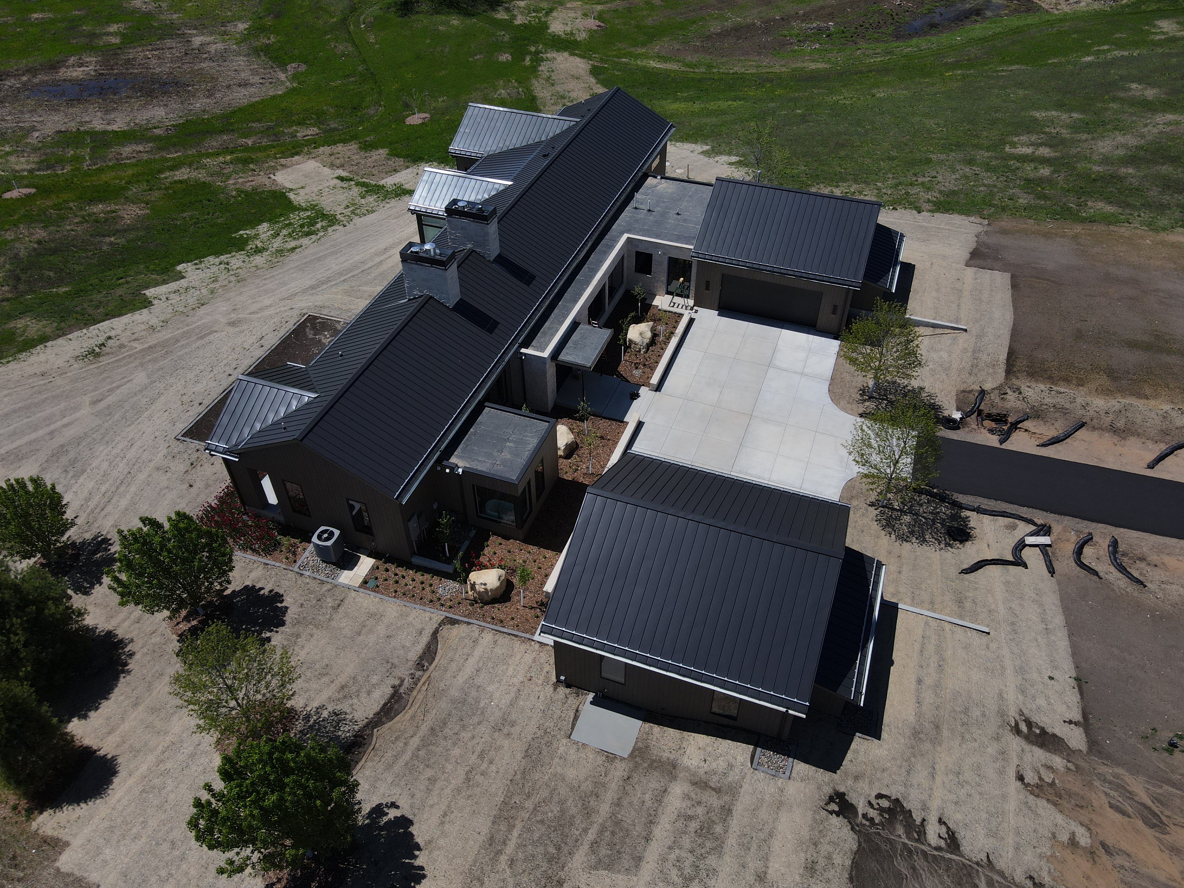 Outdoor deck and patio construction